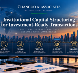 Institutional capital structuring and transaction readiness advisory by Changoo & Associates
